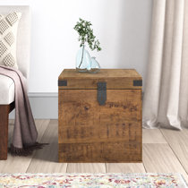 End table that holds blankets sale